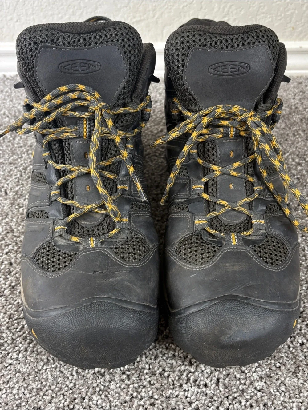 Keen Lansing WP Slip Resistant EH Steel Toe Mid Work Boot 1018079 Men's 11.5 D